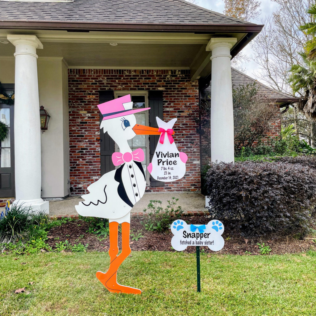 Stork Sign Rentals-Baton Rouge